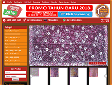 Tablet Screenshot of batiktulislasem.com